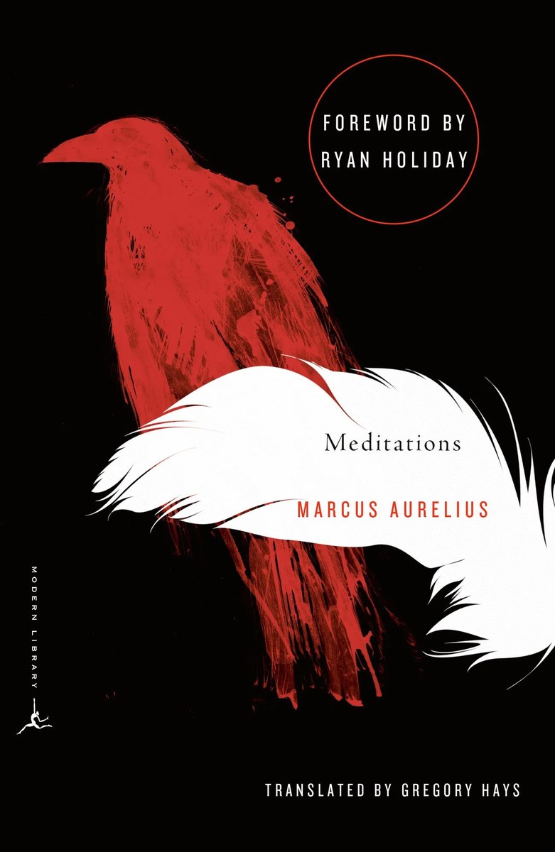 Meditations by Marcus Aurelius book cover