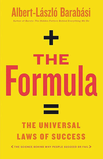 The Formula by Albert-László Barabási book cover